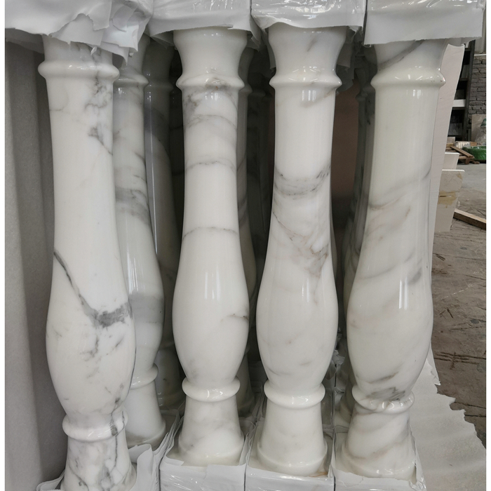 Statuario Marble Balustrade