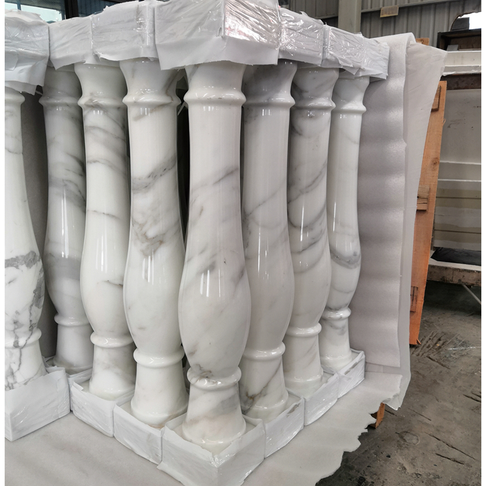 Statuario Marble Balustrade