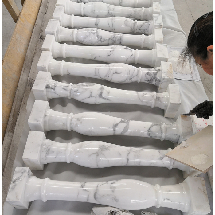 Statuario Marble Balustrade 4