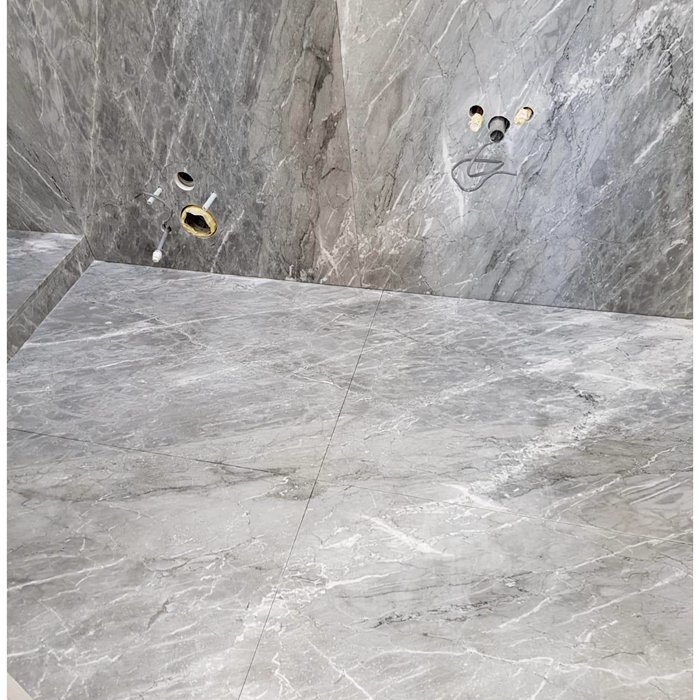 Stately Travertine Facade