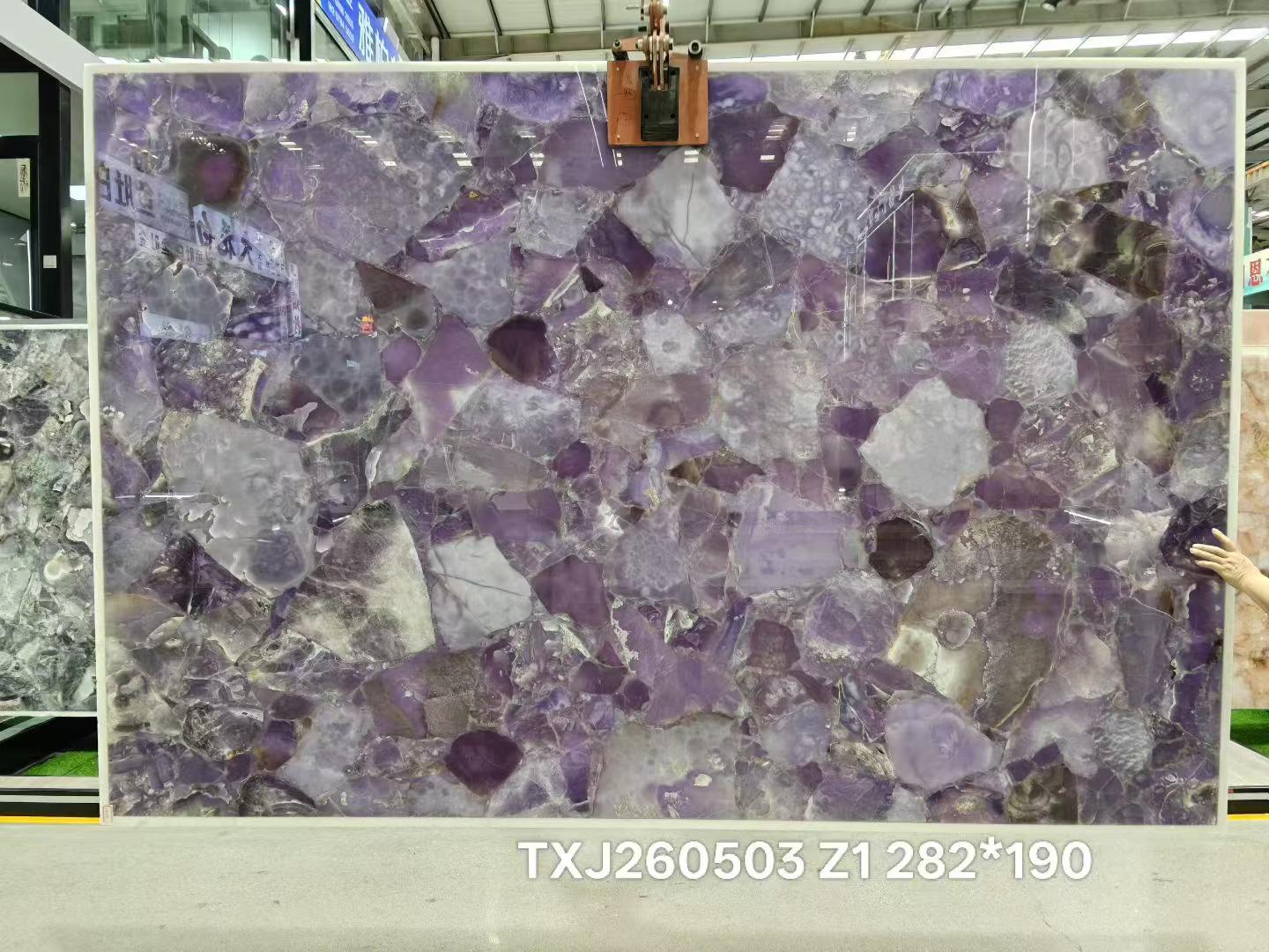Purple Crystal 4