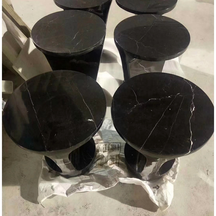 Black Marquina Coffee Table View 3